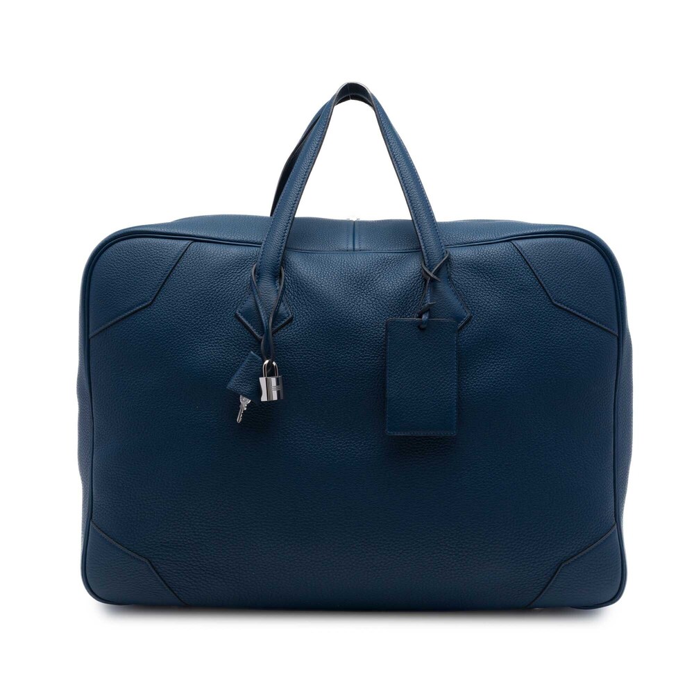 Pre-Loved Hermes Clemence Victoria 50